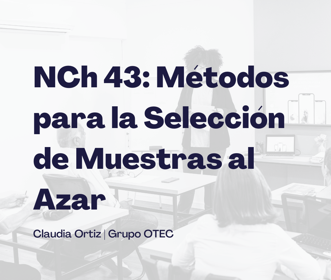 NCh 43: Métodos para la Selección de Muestras al Azar