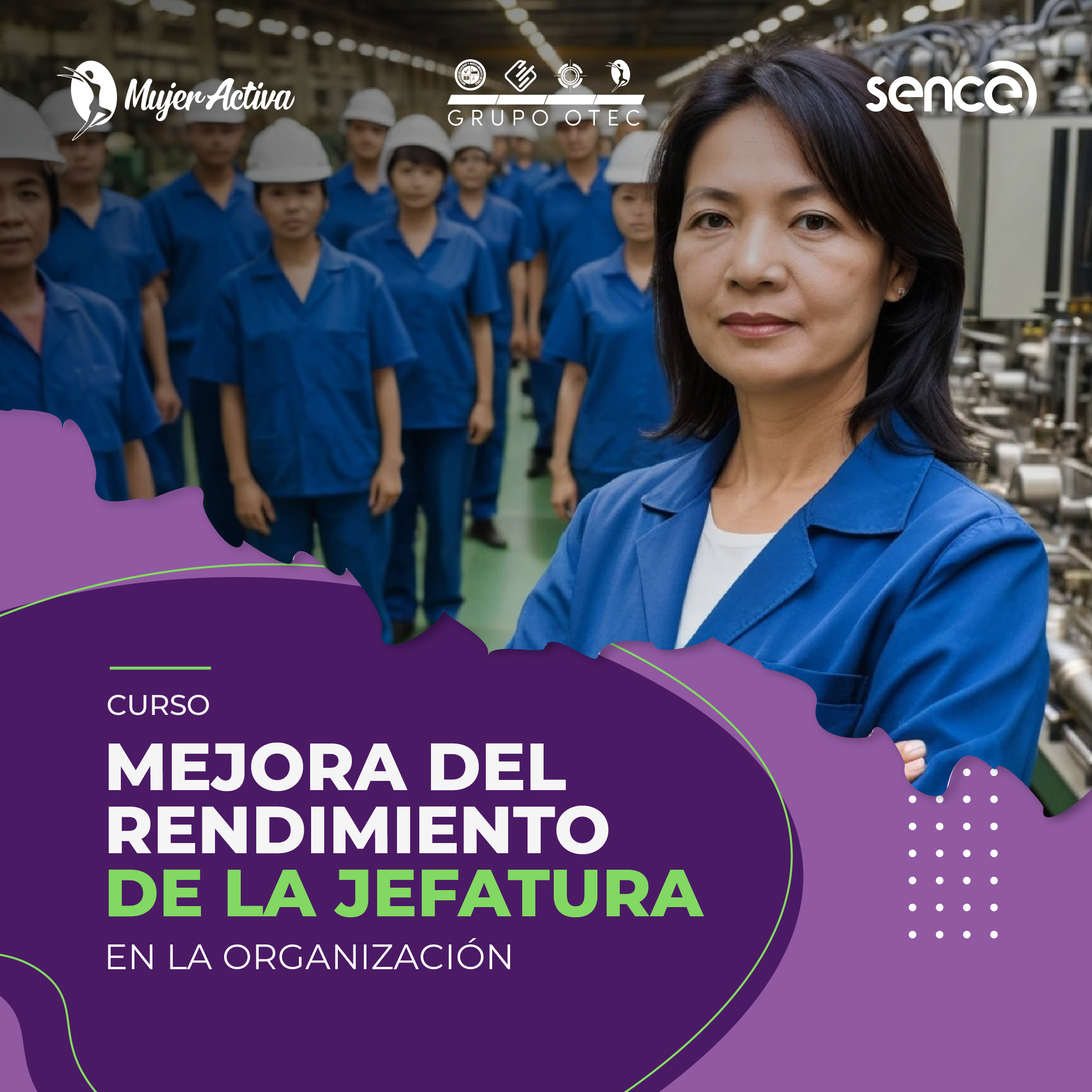 Mejora del rendimiento de la jefatura en la organización OMA - Curso OTEC